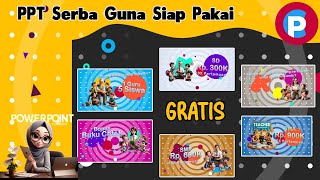 PPT Video Promosi Bimbingan Belajar Gratis I Template PPT Multipurpose Part 40