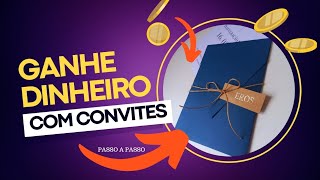 Envelopes para convites passo a passo