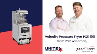 Drain Pan Assembly | HENNY PENNY Velocity Pressure Fryer PXE 100