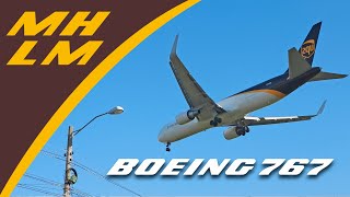 UPS B767-300F Landing at MHLM RWY04 San Pedro Sula