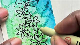 IMPROVED - Watercolor and Marker Bookmarks | DIY Craft Tutorial