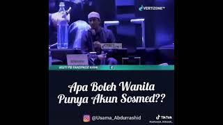 apa boleh wanita punya akun sosmed