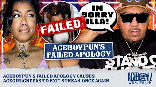 AceBoyPun’s Failed Apology Causes AceGirlCheeks to Exit Stream Once Again