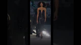 #ImaanHammam #Versace #mfw #fashionweek