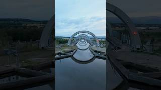 The famous Falkirk Wheel #falkirk #scotland #canal #scottish #drone