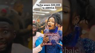 Is this the most expensive outfit in the history of AMVCA #amvca9 #amvca2023 #tacha #bbnaija