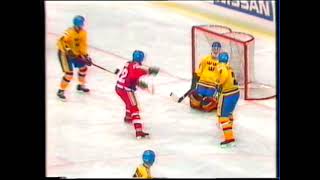 WC 1987 Final Round CSSR vs Sweden