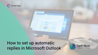 Microsoft Outlook : How To Create Automatic Replies (Tech How: IT Support Videos)