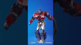 Optimus prime hitting the griddy #transformer #meme #fortnite