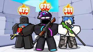 I played with THE #1 SQUAD in Roblox Rivals!