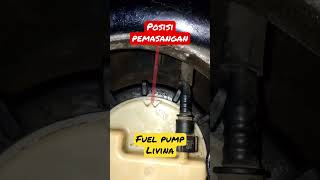 Posisi Pemasangan Fuel Pump Livina #shorts #nissan #grandlivina #bengkel