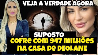 Suposto COFRE ENCONTRADO EM TÚNEL SECRETO na casa DEOLANE. Veja se é fato ou BOATO!