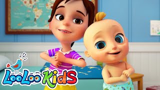 Wind the Bobbin 😁 1 HOUR Toddler Nursery Rhymes - Funny Kids Songs by LooLoo Kids