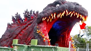 120mのシン•ゴジラに食われてみた【淡路島ニジゲンノモリ】