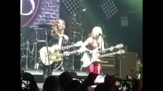 Tease of Lzzy Hale and Lita Ford- "Close My Eyes Forever"