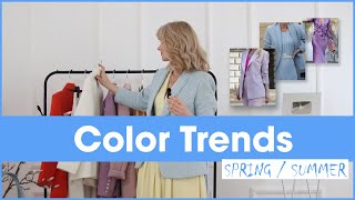 Trendfarben 2024 - Frühling / Sommer -  Frühlings Outfits