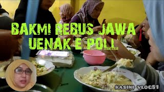 makan mie rebus rica rica bersama keluarga gowes