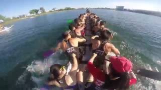 Canadian National Dragon Boat Championships 2016: Race 58 - 200m University Heat