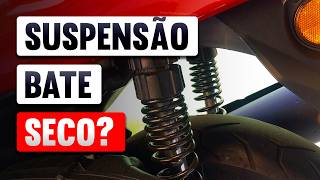 A Suspensão é um Ponto Negativo na NMAX? É Normal a Suspensão da NMAX Bater Seco?