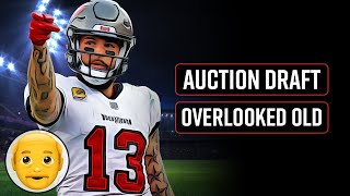 Overlooked Old Guys in 2024 Fantasy Football Auction Drafts [2024 Salary Cap Draft]