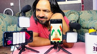 Video making kit three in one review Hindi and Urdu