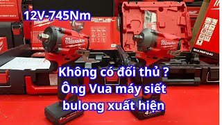 Máy Siết Bu Lông 12V 745Nm Milwaukee M12 FIW2F12 - Nhà Vua Phân Khúc 1/2 12V Xuất Hiện