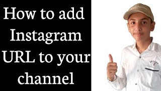 How to add your Instagram URL to your YouTube channel || TECH Hammer ..