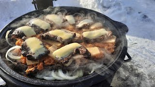 НАРЯДНАЯ ГОВЯДИНА ПОД СЫРОМ.МЯСО НА ОГНЕ