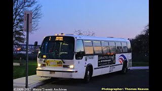 New Jersey Transit 1999 Novabus RTS-06 1000 Series (Audio Clip)