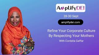 Why Cordelia Gaffar Is Speaking @ The Amplify DEI 2020 Summit