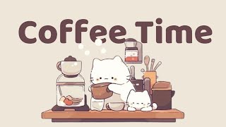 Coffee Lofi ☕1 Hour Cafe Song 🎵 Stream cafe ✨cute & relaxing music 🍪 Make Your Day Better