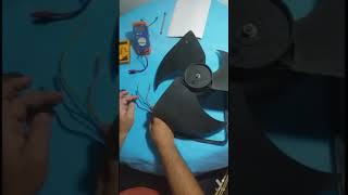 como encender un motor ventilador de aire acondicionado directo con capacitor de arranque***