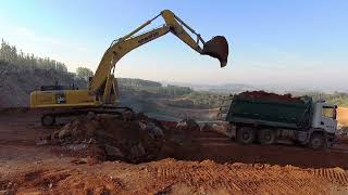 Corte de bancada! komatsu PC350LC