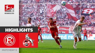 PURE DRAMA in Rhinederby! | Fortuna Düsseldorf - 1. FC Köln 1-2 | Highlights | Matchday 6