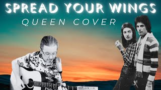 Spread Your Wings Queen cover guitar bass piano banjo John Deacon Freddie Mercury tribute