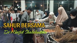 Sahur Bersama Malam 25 Di Masjid Shalahuddin Sidoarjo