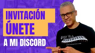 Invitación a Mi DISCORD 🔥🔥🎹🎹Acceso LIBRE😬😬🔥🔥🎹🎹