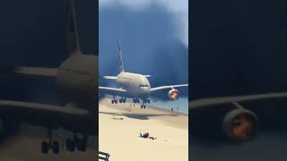 Emirates Airbus A380 Plane Made Emergency Landing on Beach due to Engine Failure #emirates #plane