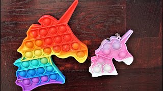 Giant vs Small Pop it DIY Toys Satisfying Video | Fidget Training