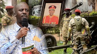 Sending off  Brig.Gen Rtd Frank Katene Kyambadde , Gun Salute surprised mourners.