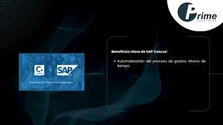 SAP SuccessFactors, SAP Concur y SAP Ariba transforman la gestión empresarial / PRIME INSTITUTE