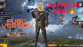 Mere sapno ki rani remix🔥🔥 | PUBG version | #Shorts