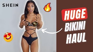 HUGE Bikini Try On Haul 2022  Shein + Fashion Nova + more