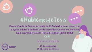 #HablemosdeTesis con Marianao Vallenilla