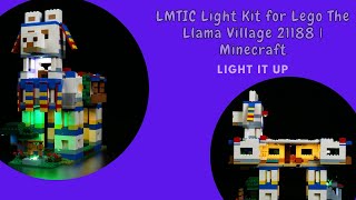 LMTIC Light Kit for LEGO Minecraft The Llama Village 21188