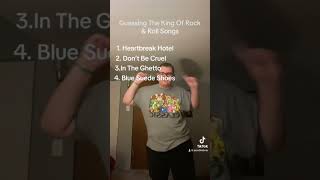 Guessing The King Of Rock & Roll Songs #fyp #fypシ #thekingofrockandroll #youtube #jacoblobner