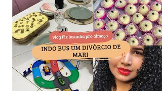 VLOG FIZ LASANHA PRO ALMOÇO MAIS INDO PEGAR UM DIVÓRCIO