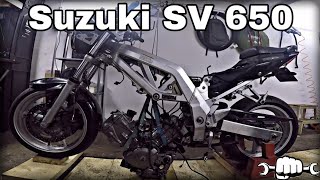 Składanie silnika Suzuki SV650