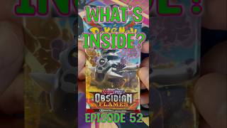 Obsidian Flames Pack Opening! Episode 52! 🔥#pokemon #shorts #obsidianflames #packopening #unboxing