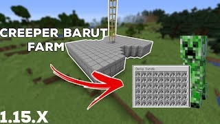 Minecraft Kolay CREEPER BARUT FARM 'I YAPIMI - Minecraft Easy CREEPER Gunpowder Farm Tutorial